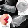 Automatique Masturcator Cup Vibration Sucking Machine Pocket Pocket Simulation Playjob Vagin Vagin Adult Goods Sex Toys for Men 231010