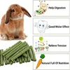 Toys Pack of 30 Natural Timothy Hay Stick Chew Toys Guinea Pig Chinchilla Rabbit Hamster Squirrel and Other Small Animals