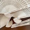 Otros suministros para fiestas de eventos 30/50/100 unids Fans de mano de boda Nombre personalizado Regalo para invitados Ventilador plegable Sándalo de madera 231128