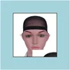 CAPS WIG CAPS 2PCS HAIR MESH CAP NETS Liner Hairnet Snood Glueless Dome Eductible Net Drop Drop Productories DHWCF