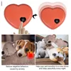 Jouets battement de cœur pour chien, jouet pour la séparation, l'anxiété, aide au sommeil, peluche douce, copain, hippopotame, soulagement du Stress pour les aboiements