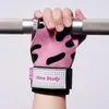 Wrist Support Cartoon pattern Cowhide WeightLifting Glove Training Crossfit Fitness Bodybuilding Workout Palm Protector Horizontal Bar Gloves 231129