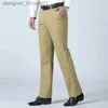 Herrenhosen Herren Sommer Dünne Freizeitanzughose Herbst Dicke Baumwolle Klassische Business-Mode Stretchhose Markenkleidung YYQWSJ L231129