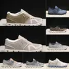 Onclouds Designer suisse sur Cloud 5 x 5 Chaussures de course pour hommes All White Lumos Black Frost Cobalt Eclipse Curcuma Acai Purple Yellow Frost Cobalt Hommes Femmes Baskets Sports