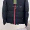 23SS Parkas Coats Down Down, męskiej projektantki Parkas Winter Męska wiatrak, na zewnątrz pełne ciało Jacquard Effect, Long Sleved z kapturem kurtka z kapturem z kapturem