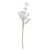 Fleurs décoratives marguerite blanche artificielle longue branche Bouquet pour la maison mariage jardin décoration bricolage mariée soie fausse fleur