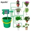 Automatische Micro Home Druppelirrigatie Watering Kits Systeem Sprinkler met Smart Controller voor Tuin Bonsai Gebruik Binnen #22018 Y200292K