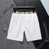 Herren-Shorts Designer schwarz weiße europäische amerikanische Luxusstichmarke Pure Cotton Anti-Falten atmungsaktivem Schnell, trockener Strand Schwimmen-Trunks-3xl