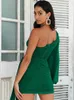 Feestjurken avrilyaan een schouder pelated sexy jurk vrouwen backless elegante nacht feestjurk zomer girding bodycon mini jurk vestido w0428