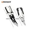 Schraubendreher Greener Tin Sheet Metal Snip Aviation Scissor Iron Plate Cut Shear Household Hand Tool Industrial Multifunktionale Industry Work