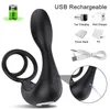 Bluetooth vibrante maschio massaggiatore della prostata giocattolo del sesso anale APP vibratore per uomini Butt Plug coppie gioco forniture per adulti 231010