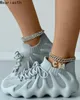 Koreanische Turnschuhe Kleider Mesh Frauen Style Mode lässige weiche untere flache mischung rennen Frauen vulcanize schuh schuh schuhe