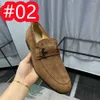 21 Model Winter Suede Leather Casual Slip On Shoes Designer Men Loafers Moccasins Mocassin Homme Mocasines Hombre Autumn Men's Slip-Isms Anti-Skid Big Size 38-45