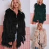 Femmes fourrure grand 2023 hiver Faux manteau femmes chaud épais survêtement moelleux veste fourrure longue lâche mode pardessus