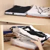 Taschen 10 Schicht Kleidung Aufbewahrungsbrettklappkleidungs Organizer Hemden Ordner Rucksack T -Shirt Dokumente Schrank Schubladen -Teiler Organisator