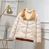 Women's Down Parkas CCI White Down Jacket Winter Short Short Women Down Parka