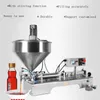 Hot selling multifunctional single head paste filling machine small pedal electric heating stirring
