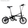 Biciclette pieghevoli da 14 pollici Bicyc Doub Bici con freno a disco Bicyc One Second Quick Folding Bike Bicyc Adult Mini Portab Cycs Q231129