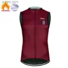 Men's Vests Winter Sleeveless Cycling Vest 2023 Winter Thermal Fleece Cycling Vest for Men Mountain Bike Road Riding Warm Sports Jackets Q231129