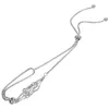 Bracelets de charme Décor en métal Bracelet de support en cristal tissé Femmes Sac en filet décoratif réglable Miss