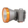 Headlamps Finecowの強い茶色の防水性LED屋外ヘッドライトリチウムバッテリー