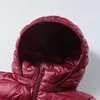 Femmes vers le bas Parkas femmes Ultra léger pliable longue doudoune automne hiver chapeau chaud détachable à capuche femme manteau Parka 5XL 7XL 231129