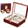 Scatole per orologi Custodie per orologi da 10 slot Scatole per orologi Organizzatore 12 griglie Legno 2 3 5 6 slot Porta orologi Porta orologi Custodia per gioielli Espositore in legno Confezione regalo 231129