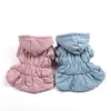 Dog Apparel XKSRWE Princess Pet Warm Dress Hoodie Floral Bubble Skirt Girl Cat Winter Coat Outfit Clothes 6 Sizesvaiduryd6