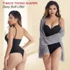 Women's Shapers One-piece Seamless Shapewear Body Shaper Slimming Flat Belly Buttock Lifting Waist Trainer Push Up Underwear Thong Jumpsuit