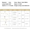 シャンデリアは天井のシャンデリアランプツリーブランチ屋内照明ベッドルームダイニングスタディキッチンリビングルームエル装飾E27ハングライト