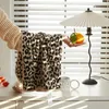 Towel 32 Combed Cotton Set Retro Romantic Leopard Print Bath Beach Home Cleaning Appliance