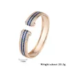 Bangle Luxury Wedding Bangles for Women Vintage Sapphire Szmaragdowy Ruby Gold Color Bracelets Party Fine Jewelry Birthday Prezent 231128