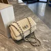 Sacs à bandoulière pour dames 5 couleurs petit et mignon sac à chaîne rayé flip sacs à main en cuir souple tendance de la rue sac à dos de mode de couleur unie petit sac à main en diamant frais 4062 #