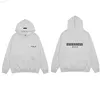 Sweats à capuche pour hommes Sweatshirts Sweat à capuche Hommes Femmes Designers Essent Winter Homme pour femme Classique Noir Blanc Essentialhoodies Essentialclothing Set Vêtements DJ1N