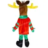 Halloween Reindeer Mascot Costumes High Quality Cartoon Theme Character Carnival Adults Size Outfit Christmas Party Outfit Suit For Men Women