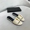 Womens Luxury Sandals Designe Slippers Sliders Slide Patent Leather Gold Tone Triple Black Nuede Eed Womens Lady Fashion Party Wedding Office Sandal Size 35-42