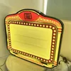 Fashion LED Lighted Display Custom Message Board bottle presenter with 3 set Alphabet for Club Bar Event Wholesale GG
