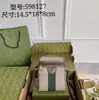 Les sacs de messager de téléphone portable Ophidia Vintage en cuir de luxe pour femmes sont livrés avec un sac à poussière de numéro de série