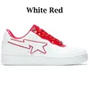 Designer Bapastas Chaussures Casual Sk8 Sta Low Hommes Baskets En Cuir Verni Noir Blanc Rouge Bleu Camouflage Skateboarding Jogging Sports Star 21