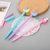 Żelowe długopisy 40 szt. Kreskówka Księżyc Unicorn Creative Spiterery Cute Water Pen Kawaii School Supplies Office 231128