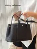 Genuine Leather Garden Bag High Definition Leather Top Layer Cowhide Commuter Shopping Women's L with logo