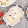 Organisation Joie Moomoo-Butterdose aus hochwertigem Kunststoff mit Deckel, BPA-frei, Käse-Aufbewahrungsbox, Lebensmittelbehälter, Butter-Crisper, Küchenhelfer