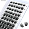 Faux Cils Cils Clusters Z1-Z6 Plateau Mixte Manga Cils 72 Clusters Cils QSTY DIY Extensions de Cils Anime Cils Vaporeux Cils Clusters Q231129