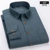 Camisas de vestido masculinas Camisa de manga comprida Homens 100% algodão puro 7xl xadrez negócios slim fit camisa masculina casual roupas coreanas camisa de botão oversized 231129