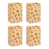 Gift Wrap 6PCS/12PCSThanksgiving Candy Bag Thanksgiving Birthday Party Paper Treat Baby Shower Box Supplies