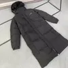 Mens jaqueta longa com capuz casaco designer roupas puffer jaquetas para baixo parkas impermeável tecnologia veste para mulheres masculinas blusão carta outwears casacos quentes