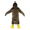 Taille adulte Brown Eagle Mascot Costumes Halloween Cartoon personnage de personnage Suite