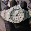 Rolaxs horloge Diamond Watches Horloges 2024 Mosang Stone Maatwerk kan de Tt van heren passeren Automatisch mechanisch uurwerk Waterdicht rj