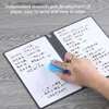 Blocos de notas A4a5 Reutilizável Apagável Whiteboard Notebook Couro Escrita Memo Em Branco Papelaria Pads Office Notepad Notebooks 231128