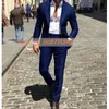 Men's Suits Blazers Latest Design Dark Green Notched Lapel Slim Fit Men For Costum Homme Groom Tuxedos Terno Masculino 2PCSJacketPants 231128